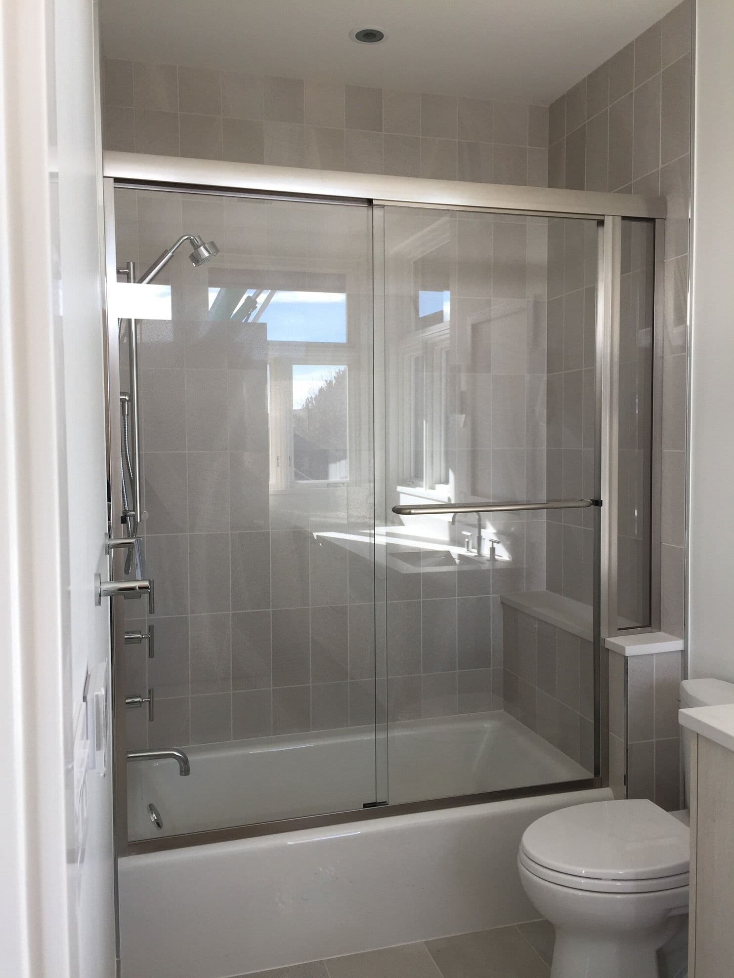 Semi-Frameless Shower Doors
